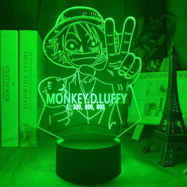 One Piece Luffy Prize Money Night Lamp - KUUMIKO
