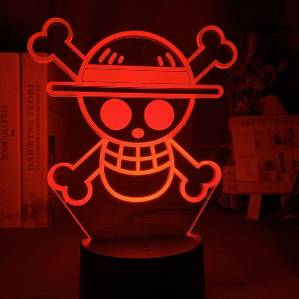 One Piece Logo Night Lamp - KUUMIKO