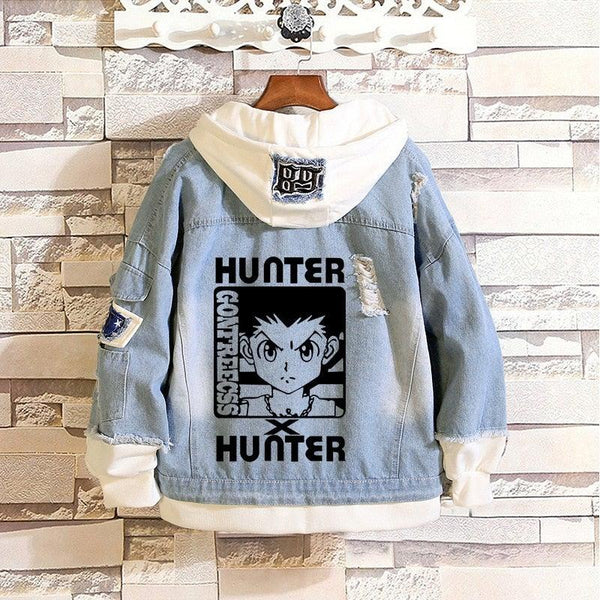 Hunter x Hunter Gon and Killua Denim Jacket - KUUMIKO
