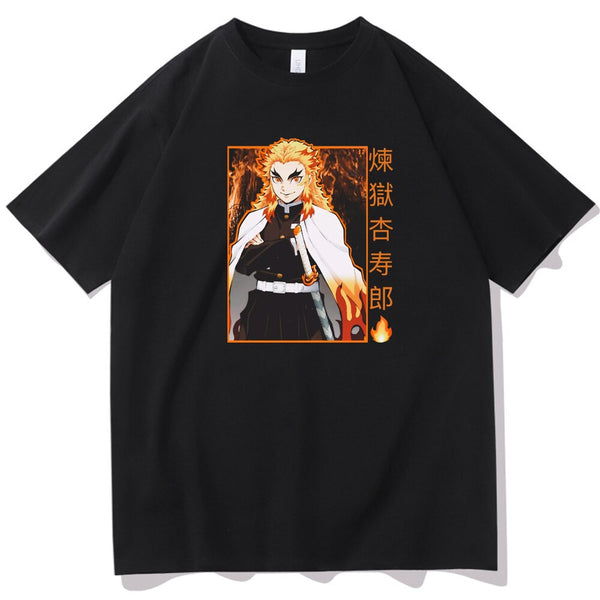 Rengoku Flames T-Shirt - KUUMIKO