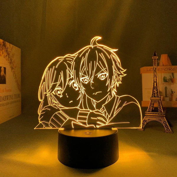 Horimiya Miyamura hugging Hori Night Lamp - KUUMIKO