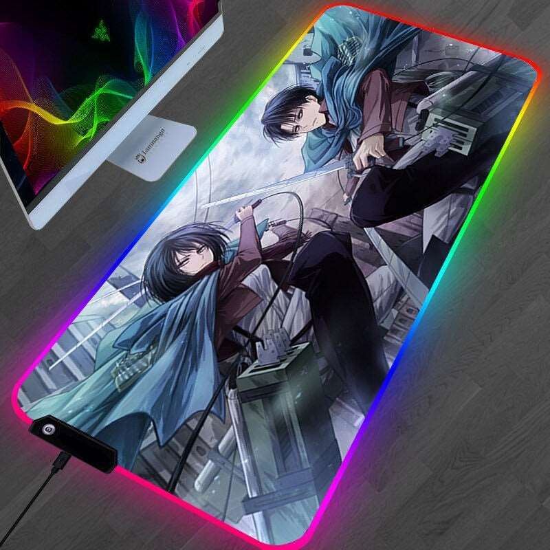 Attack on Titan RGB Deskpad Collection(20+ Designs) - KUUMIKO