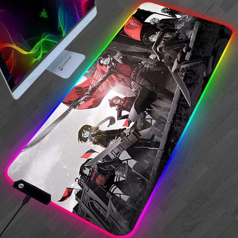 Attack on Titan RGB Deskpad Collection(20+ Designs) - KUUMIKO