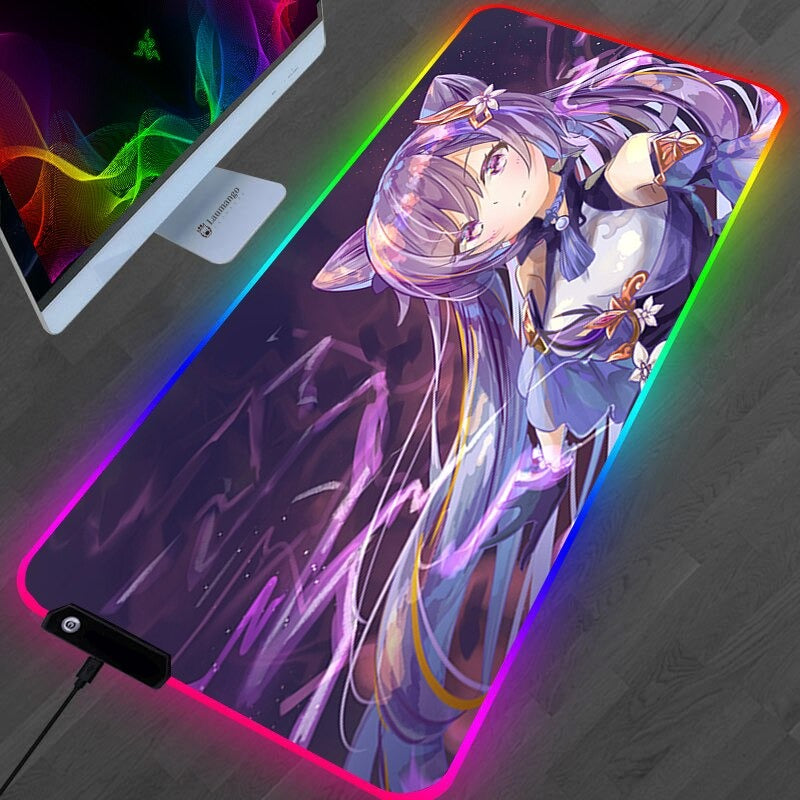 Genshin Impact RGB Deskpad Collection(20+ Designs) - KUUMIKO
