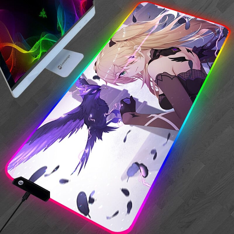 Genshin Impact RGB Deskpad Collection(20+ Designs) - KUUMIKO