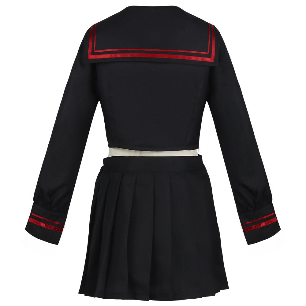Tokyo Revengers Shiba Yuzuha Sailor School Uniform Cosplay - KUUMIKO