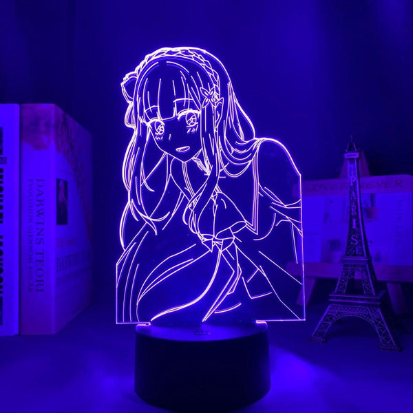 Re Zero Emilia Night Lamp - KUUMIKO