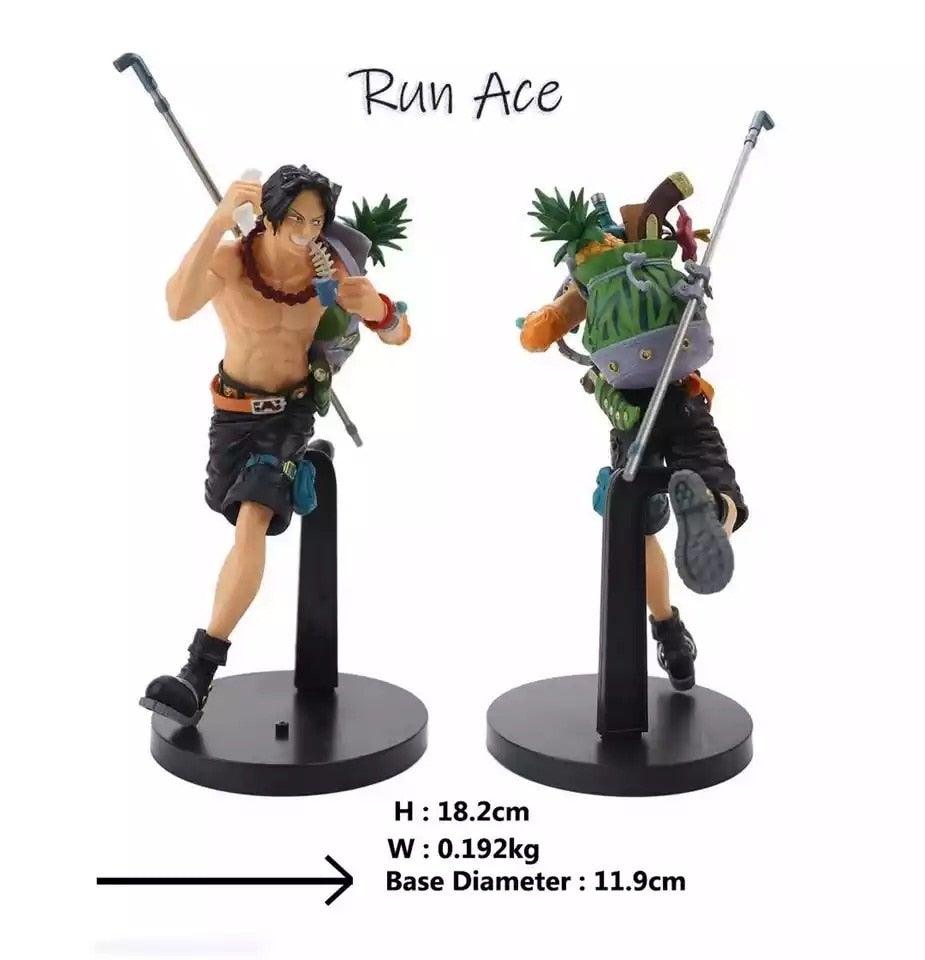 One Piece Ace Luffy Sabot 21cm Action Figure - KUUMIKO