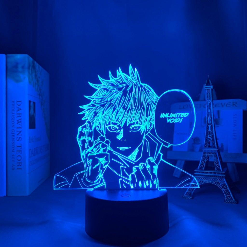 Rush CLYARTPSJujutsu Kaisen Yuji Megumi Nobara Gojo Maki Kento Geto Mahito  Sukuna 3D Anime Lamp LED Nightlights Colors Changing Lampara (Jujutsu  Kaisen8) S7690 