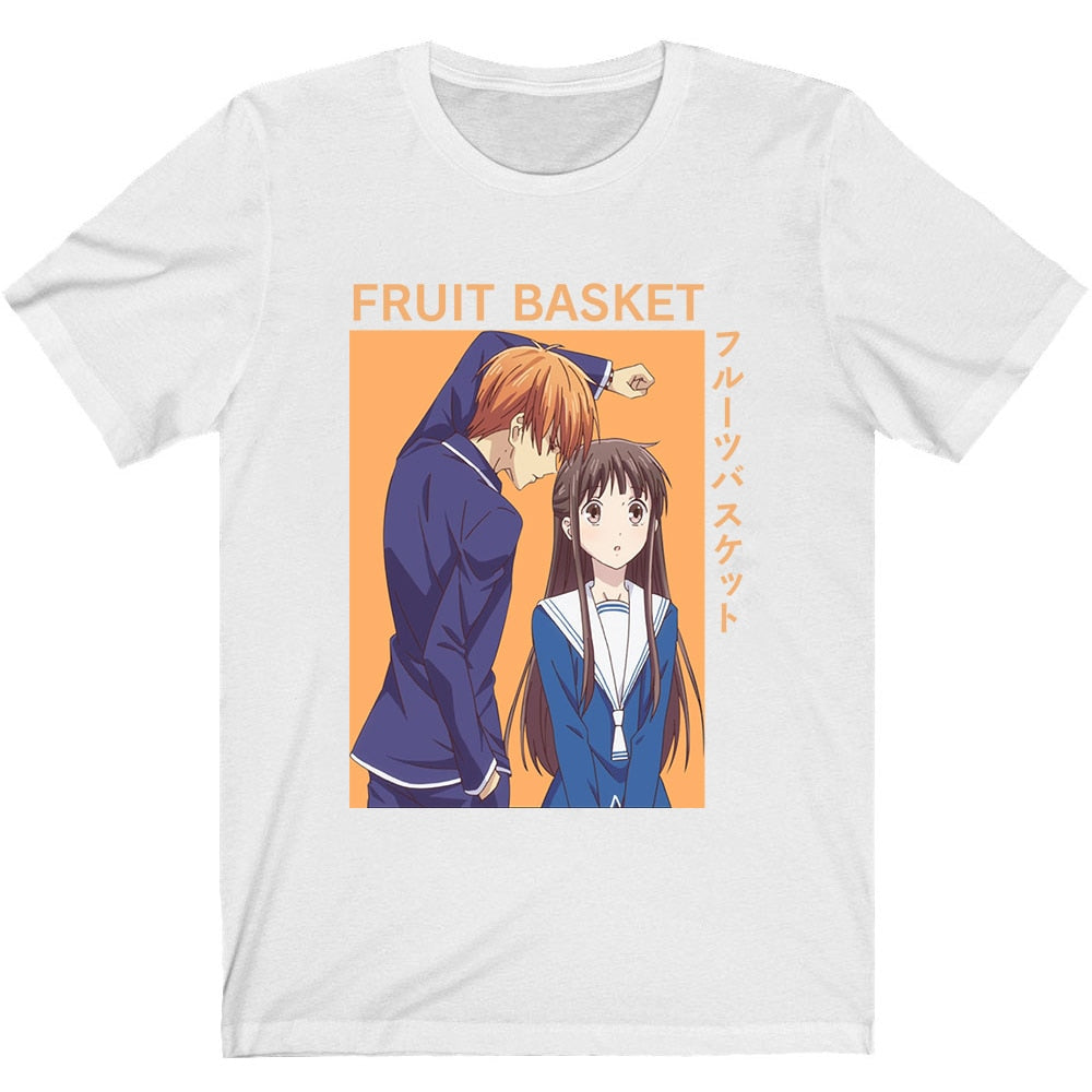 Fruits Basket Soma Kyo x Tohru Neko T-Shirt - KUUMIKO
