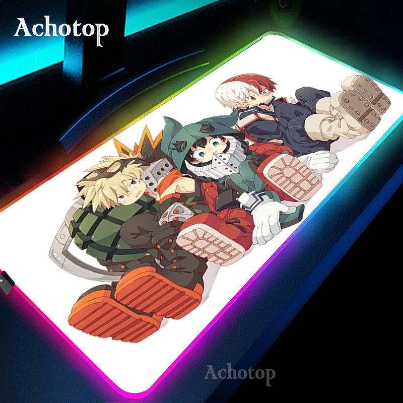 My Hero Academia RGB Mousepad Collection(15+ Designs) - KUUMIKO