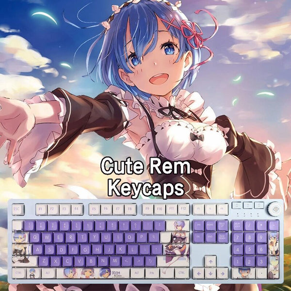 Re:Zero Rem Keycaps - KUUMIKO