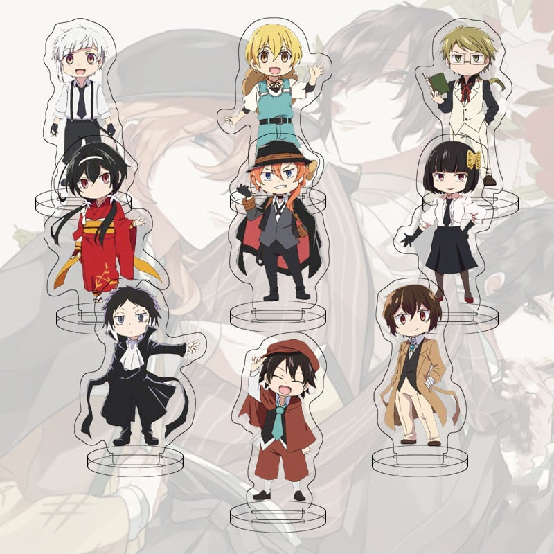 Mix Anime 6cm Acrylic Figures 9Pcs/Set - KUUMIKO