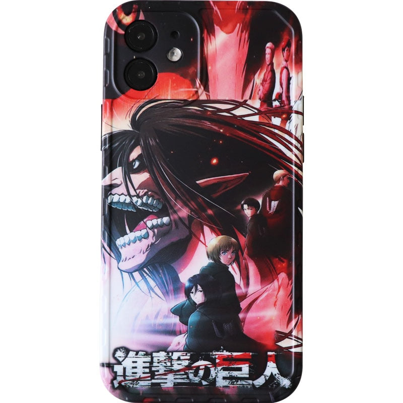 Attack On Titan iPhone Case Set 2 - KUUMIKO