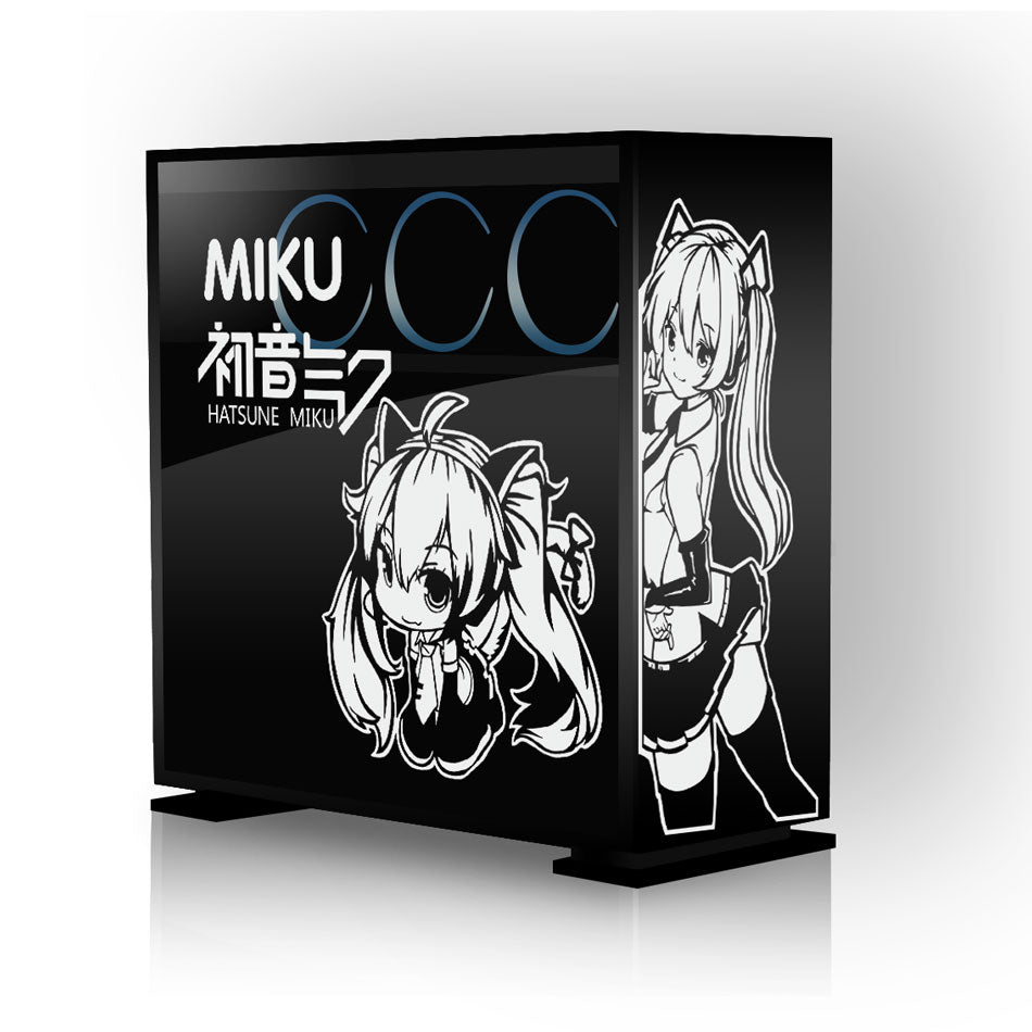 Hatsune Miku CPU Case Skin - KUUMIKO