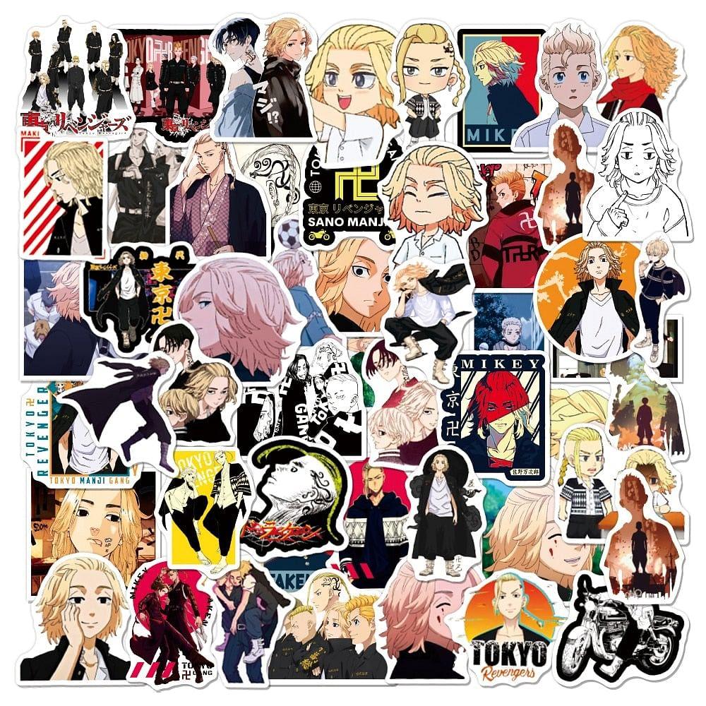 Tokyo Revengers Stickers 50/100Pcs Set - KUUMIKO