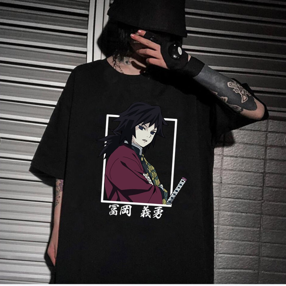 Tomioka Giyuu Demon Slayer T-shirt - KUUMIKO