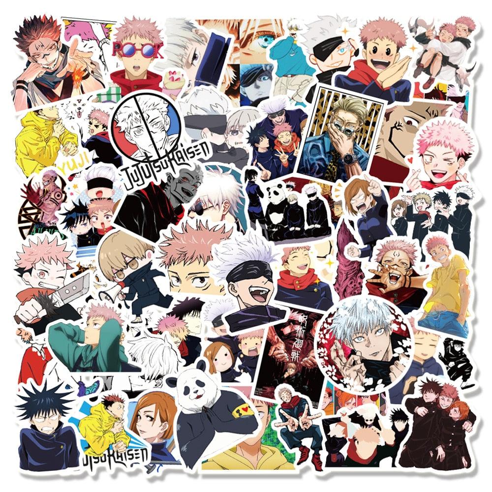 Jujutsu Kaisen Stickers 50/100Pcs Set - KUUMIKO