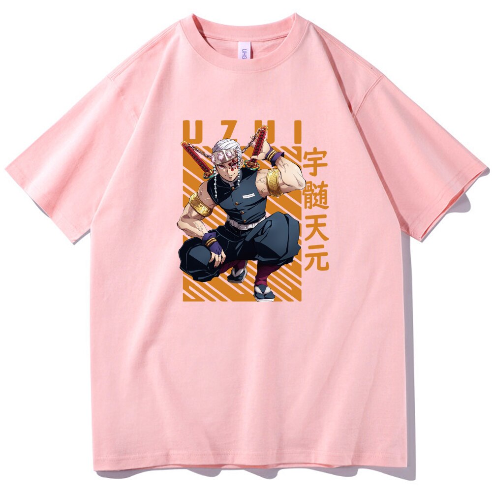 Demon Slayer Uzui Tengen Vibrant T-Shirt 3 - KUUMIKO