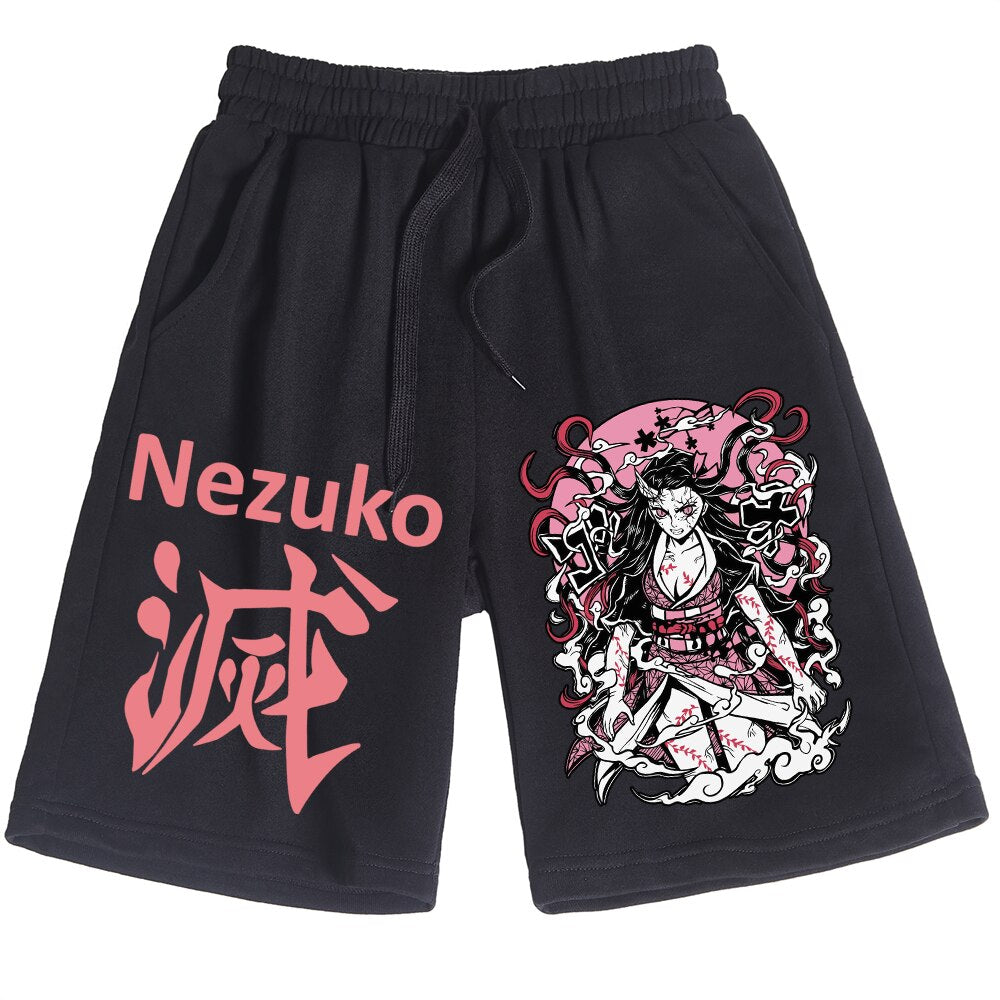 Demon Slayer Nezuko Shorts - KUUMIKO
