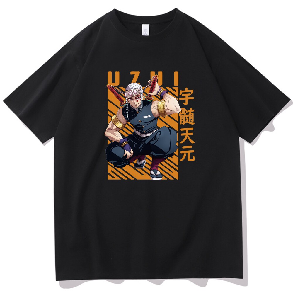 Demon Slayer Uzui Tengen Vibrant T-Shirt 3 - KUUMIKO