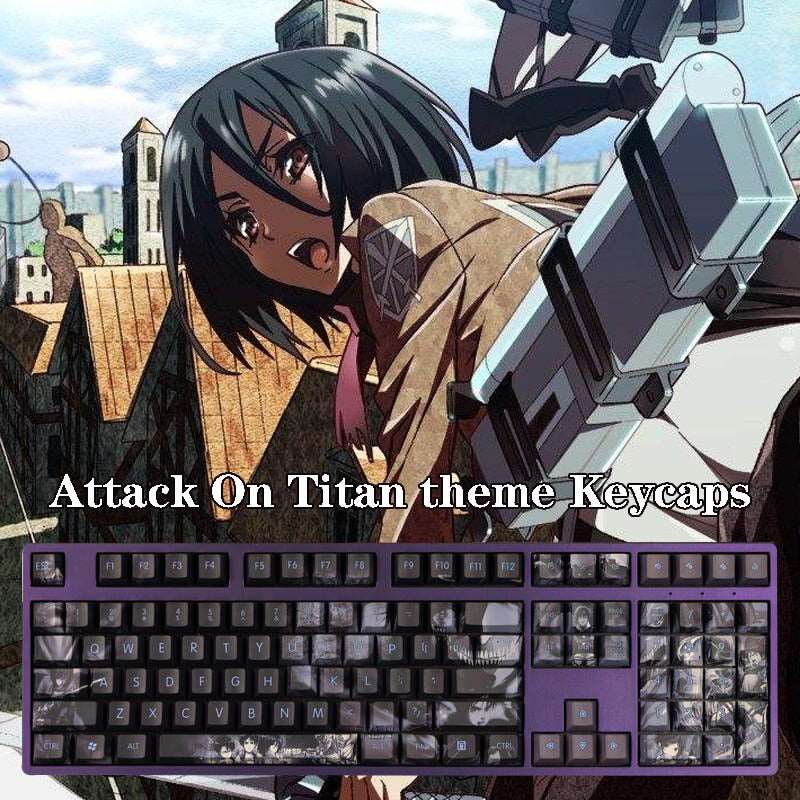 Attack On Titan Keycaps - KUUMIKO