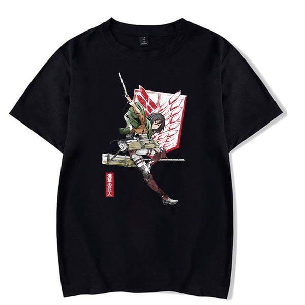 Mikasa Attack On Titan T-Shirt - KUUMIKO