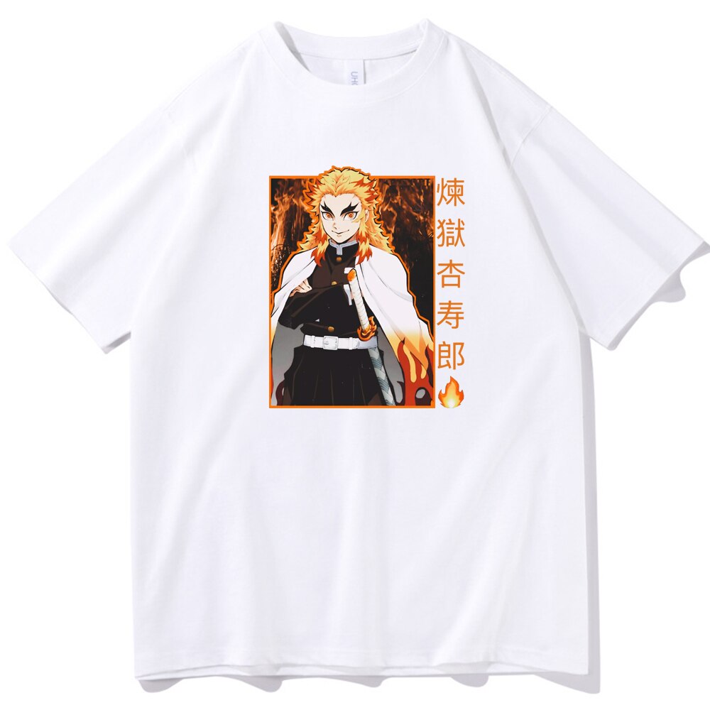 Rengoku Flames T-Shirt - KUUMIKO