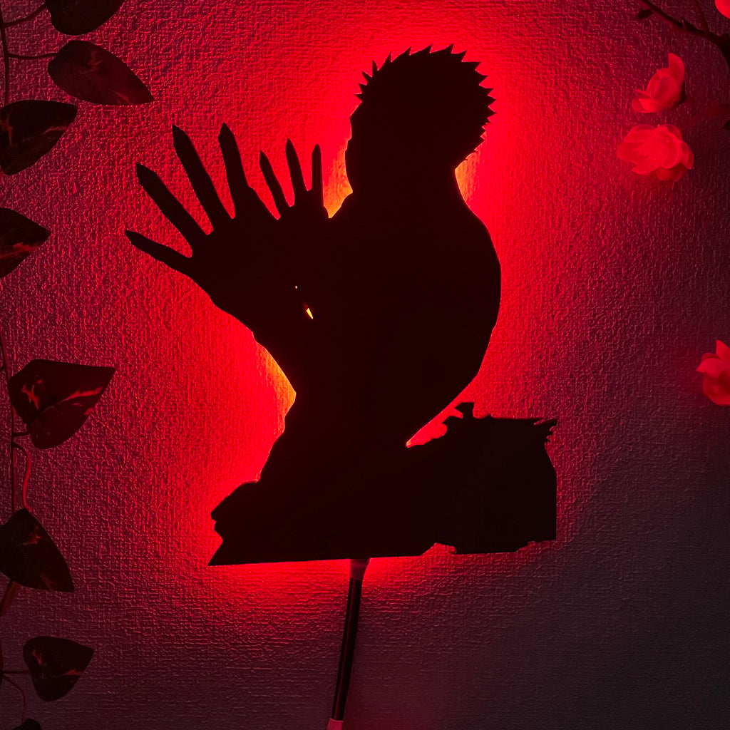 Jujutsu Kaisen Sukuna Silhouette Wall Lamp - KUUMIKO