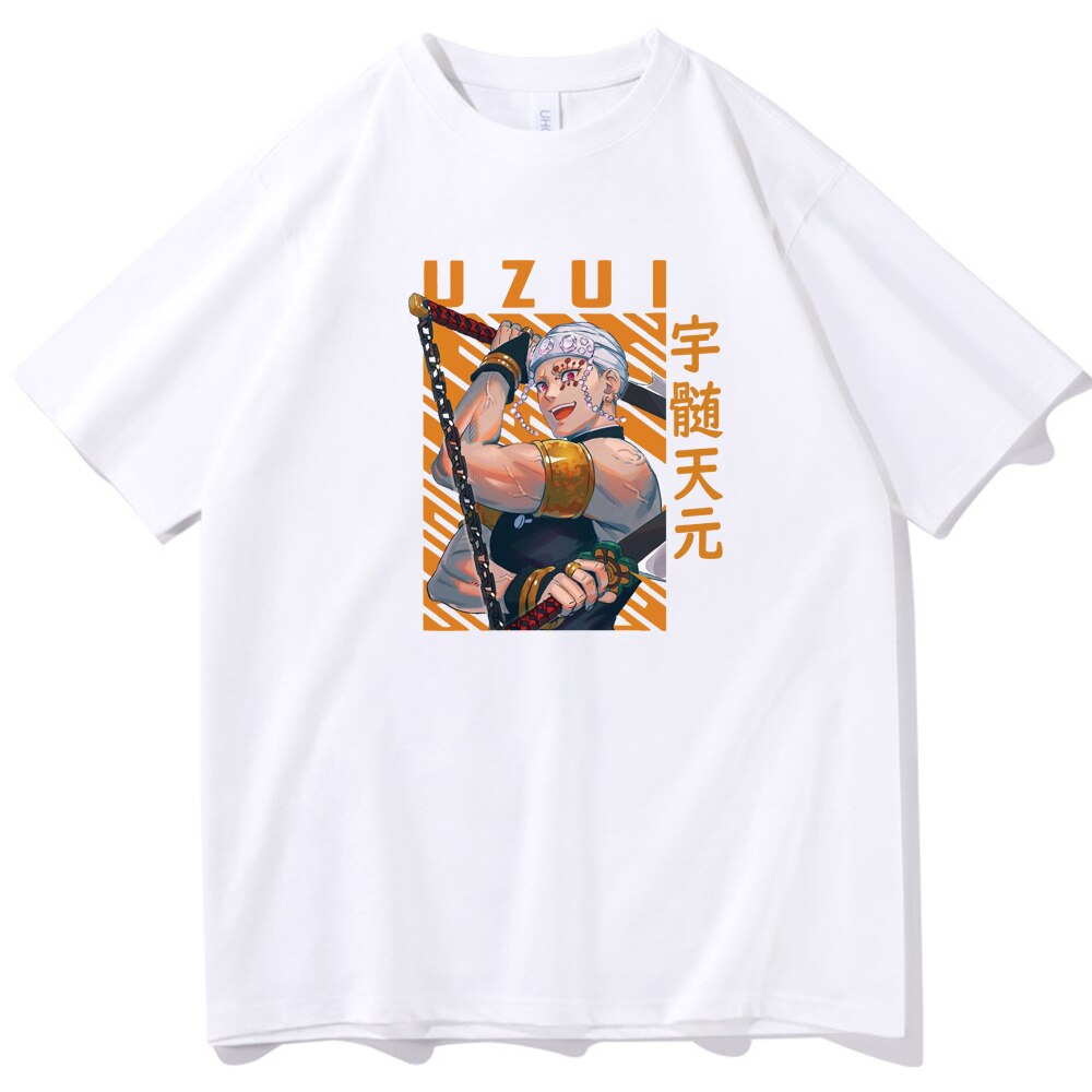 Demon Slayer Uzui Tengen Vibrant T-Shirt 1 - KUUMIKO