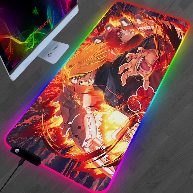 Naruto RGB Deskpad(25+ Designs) - KUUMIKO