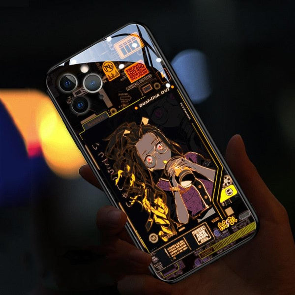 Nezuko Kamado LED iPhone Case - KUUMIKO