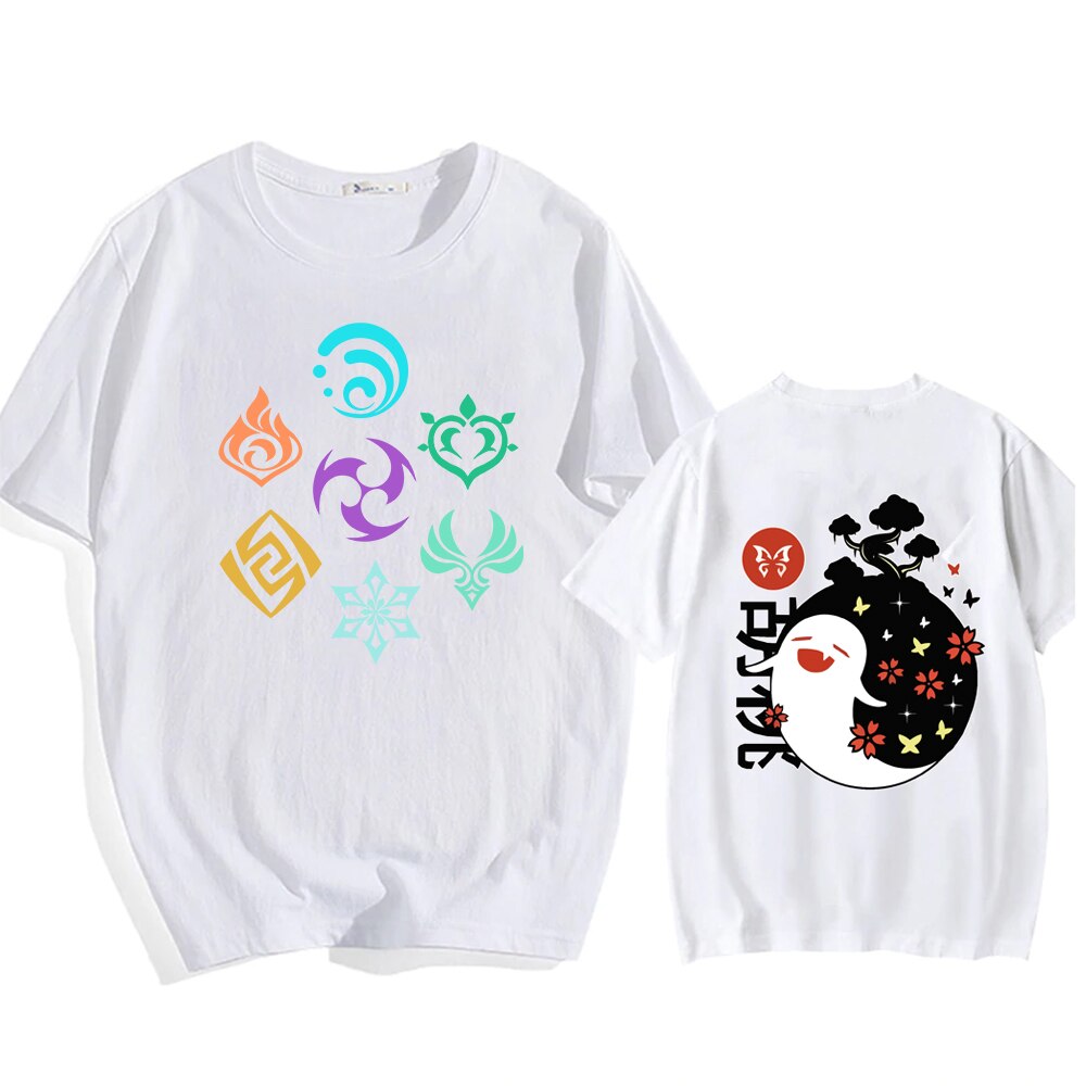 Genshin Impact Elements T-shirt - KUUMIKO