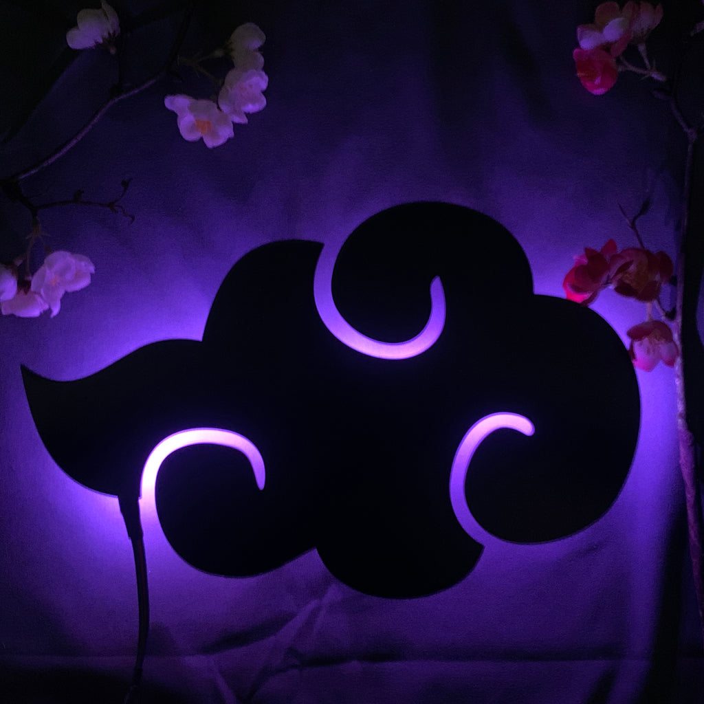 Akatsuki Logo Silhouette Wall Lamp - KUUMIKO