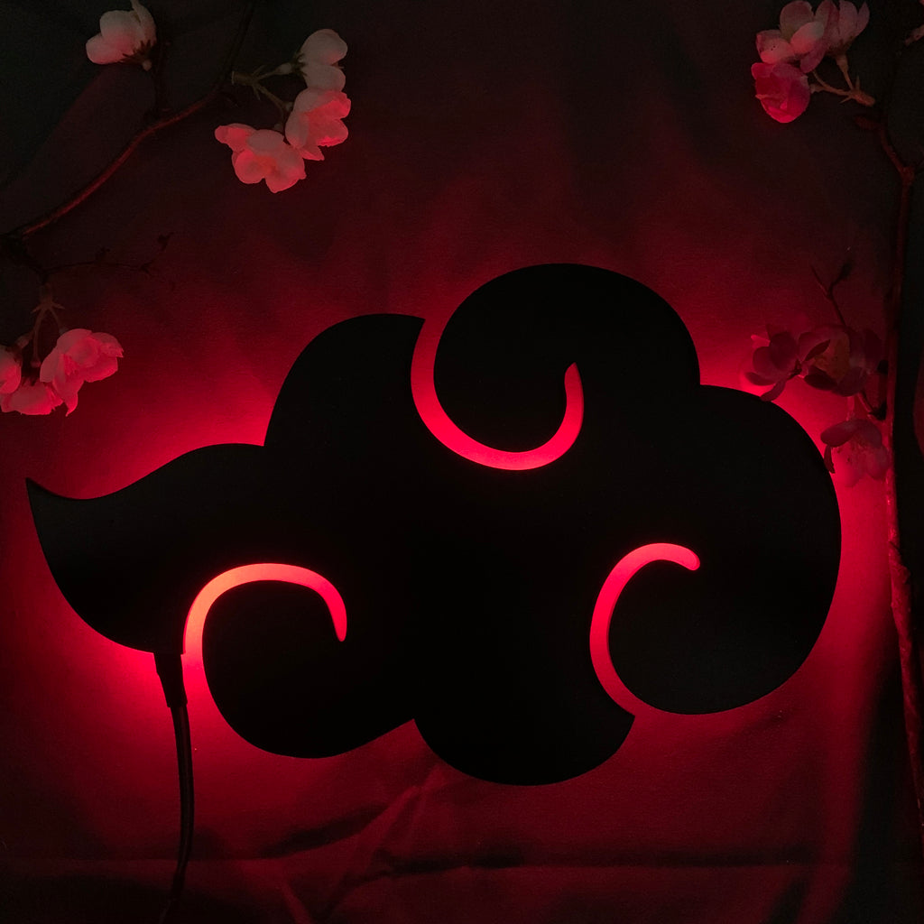 Akatsuki Logo Silhouette Wall Lamp - KUUMIKO