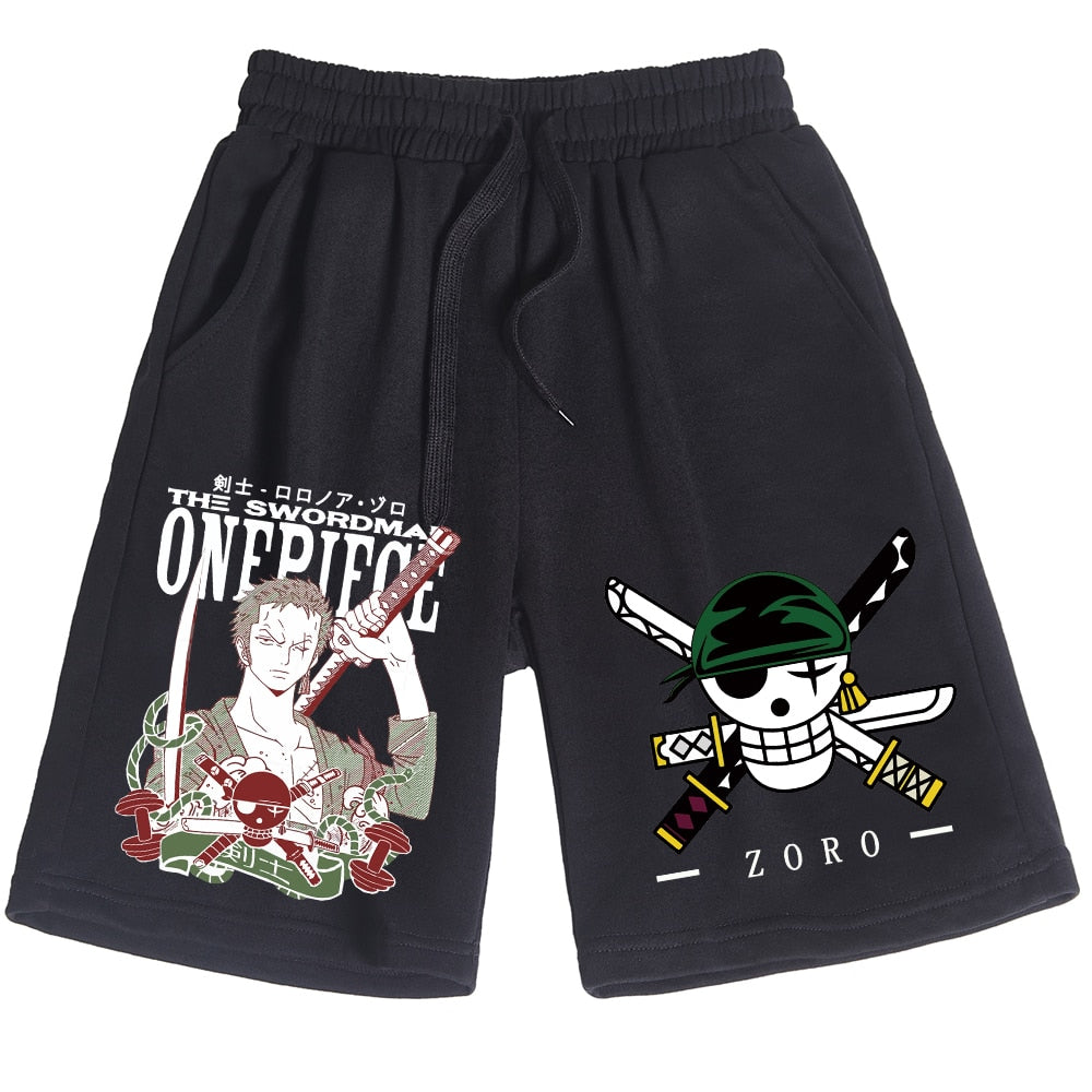 One Piece Zoro Shorts - KUUMIKO