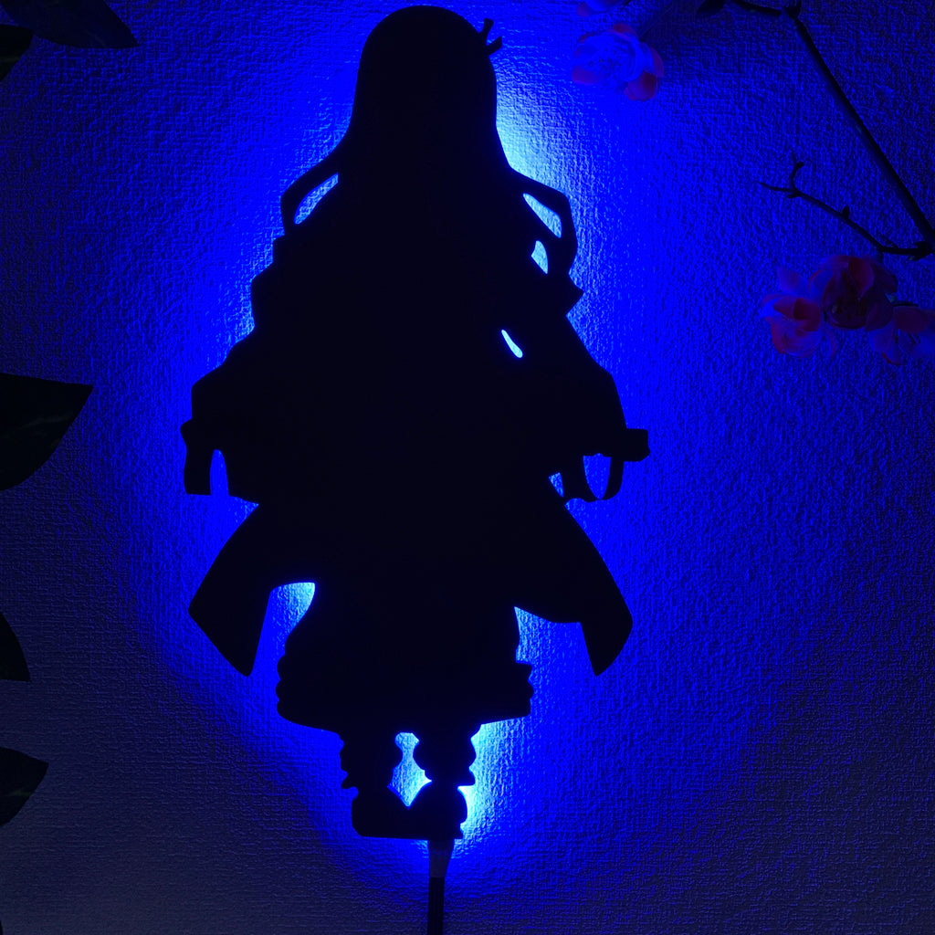 Demon Slayer Nezuko Kamado Silhouette Wall Lamp - KUUMIKO