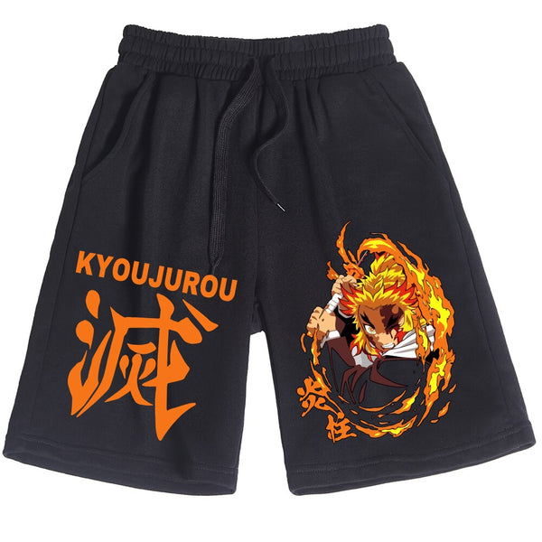 Demon Slayer Rengoku Shorts - KUUMIKO