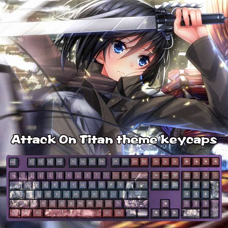 Attack On Titan Keycaps - KUUMIKO