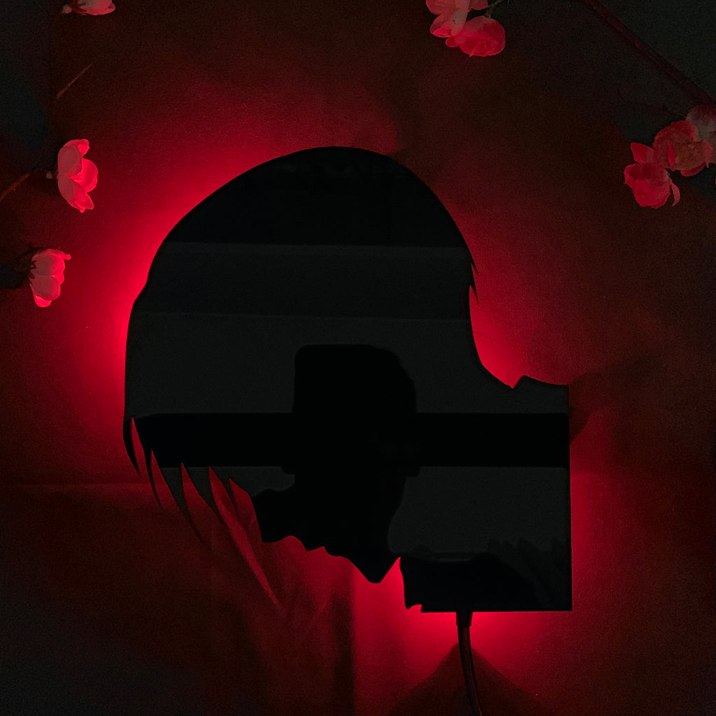 Attack on Titan Levi Silhouette Wall Lamp - KUUMIKO