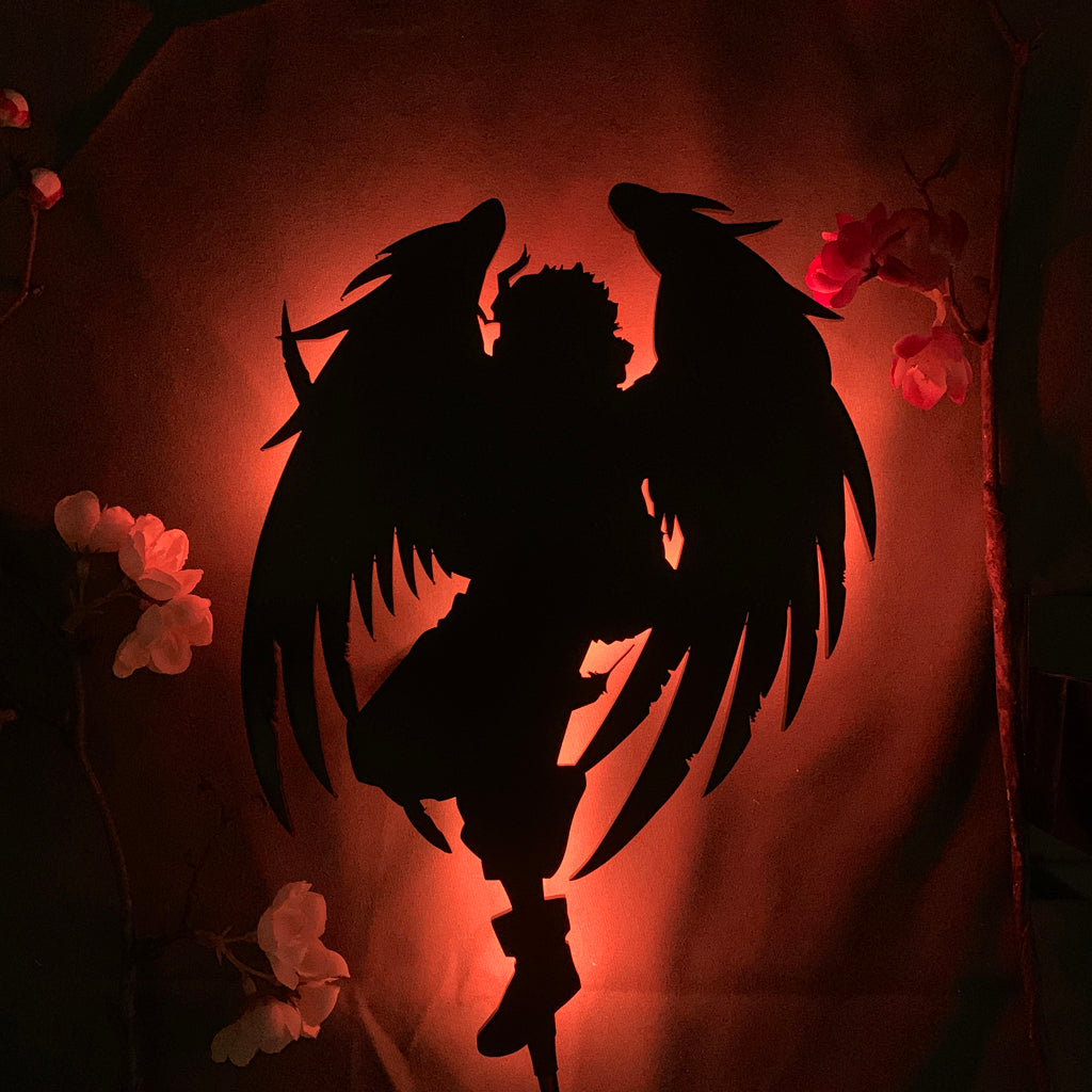 My Hero Academia Hawks Silhouette Wall Lamp - KUUMIKO