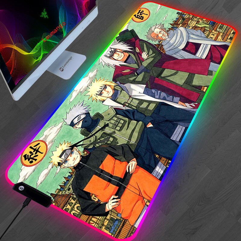 Naruto RGB Deskpad(25+ Designs) - KUUMIKO
