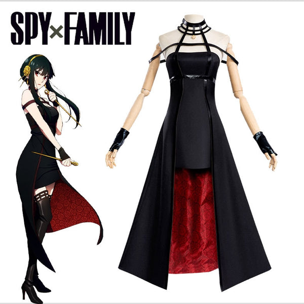 Spy X Family Yor Forger Cosplay Costume - KUUMIKO