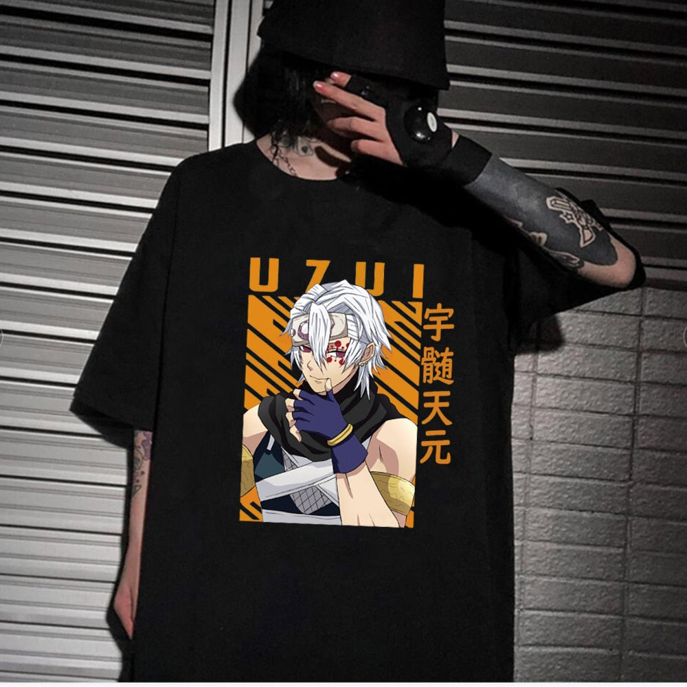Demon Slayer Uzui Tengen Vibrant T-Shirt 2 - KUUMIKO