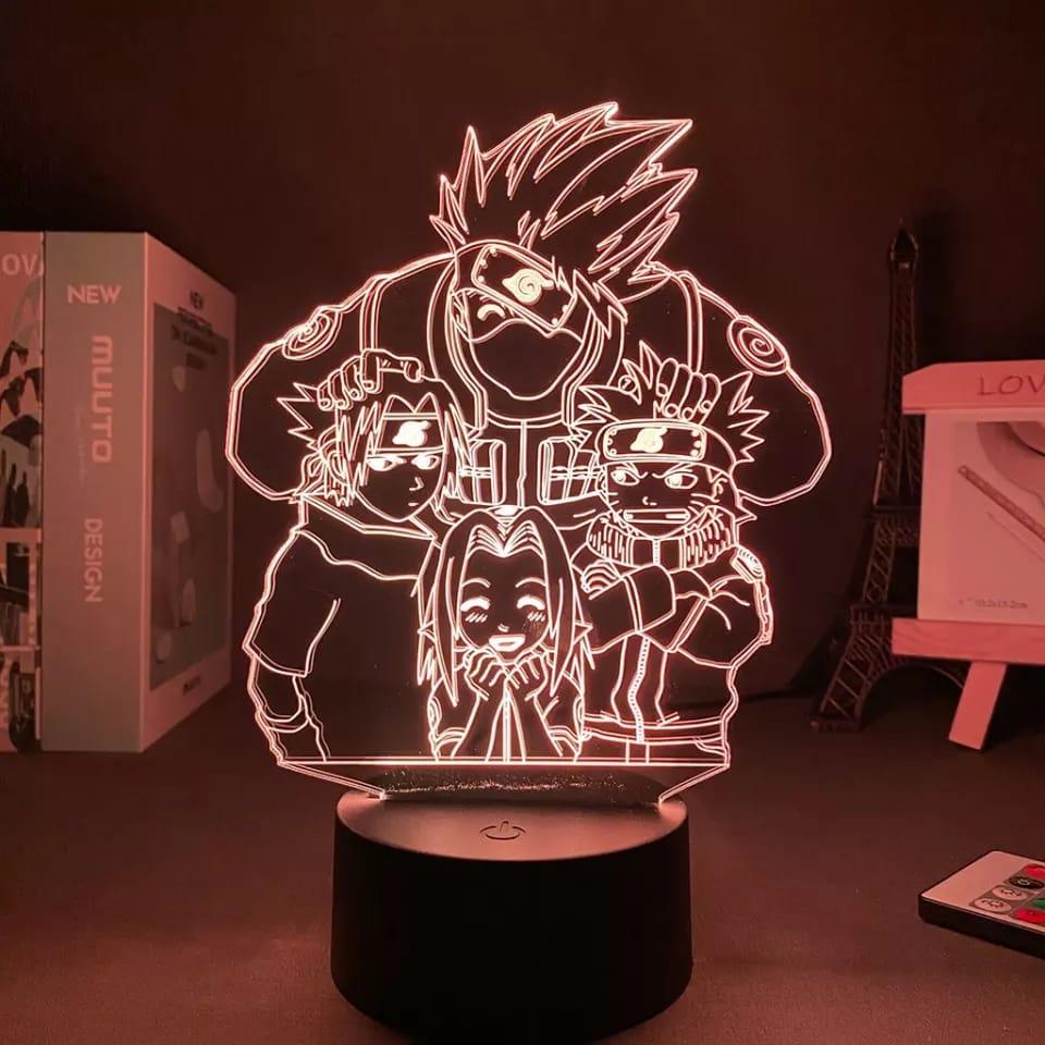 Naruto and squad Night Lamp - KUUMIKO