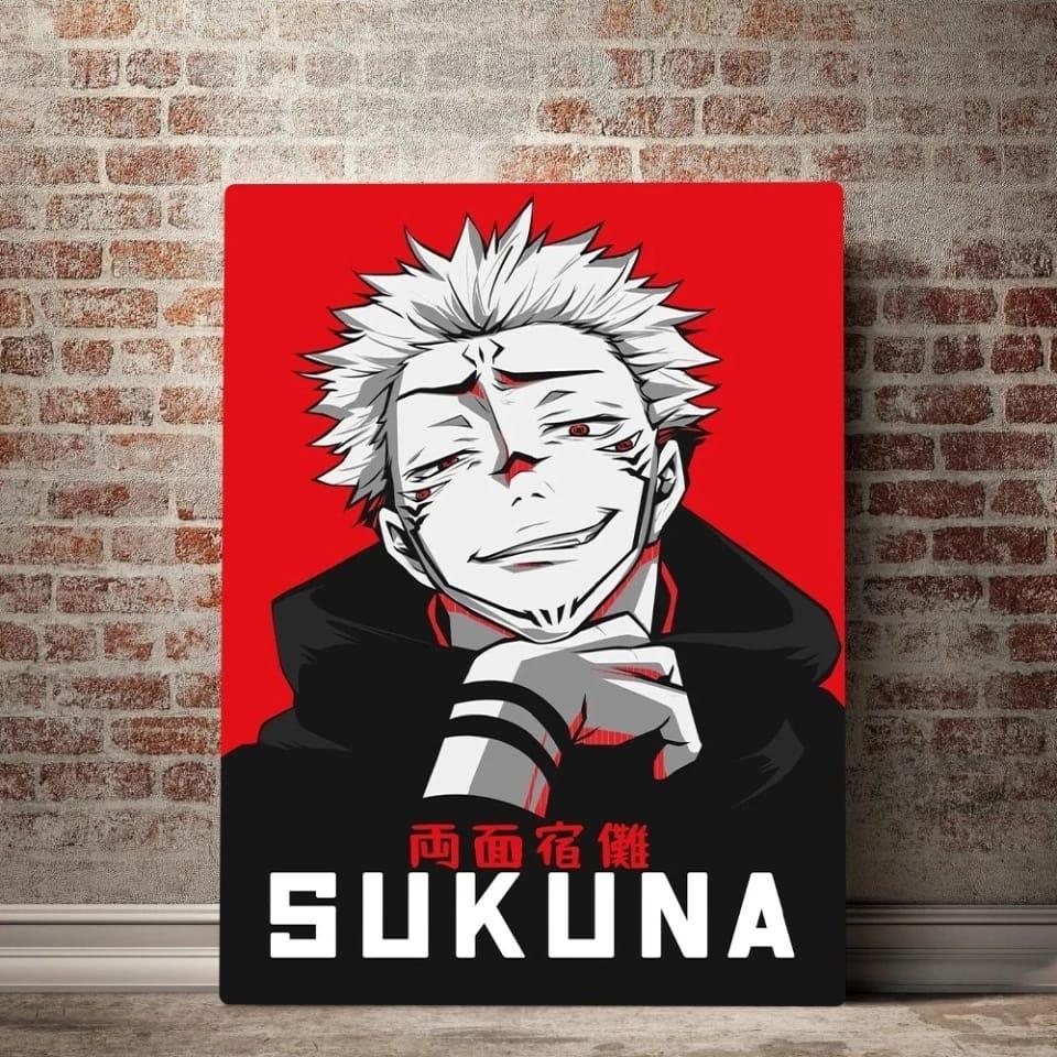 Jujutsu Kaisen Sukuna Canvas Poster - KUUMIKO