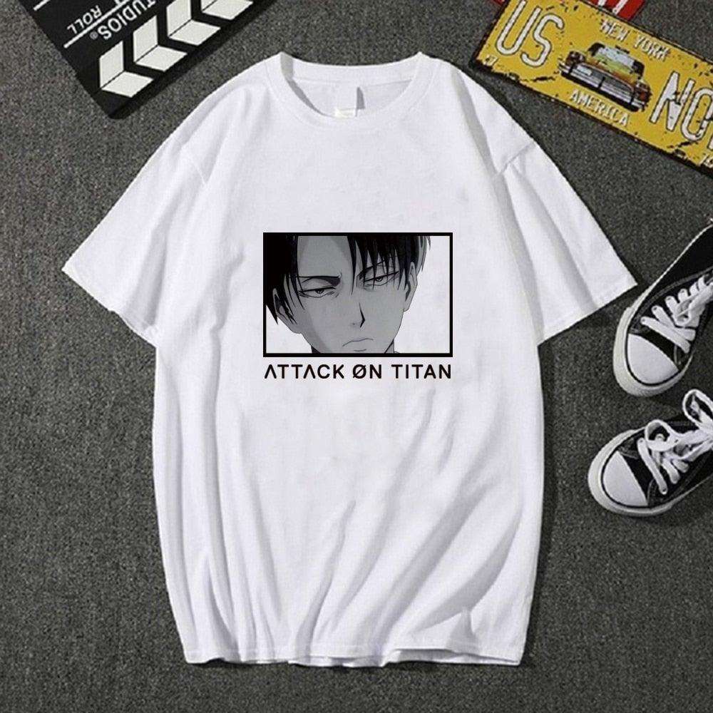 Attack on Titan Levi T-Shirt - KUUMIKO