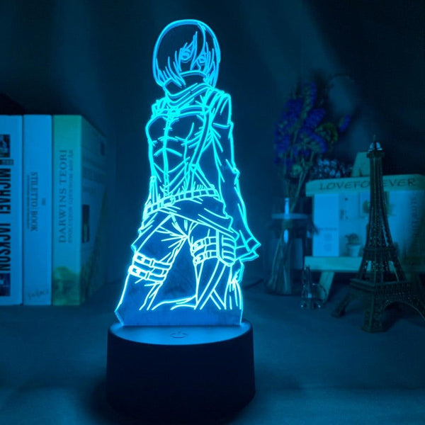 Attack on Titan Mikasa Ackerman Night Lamp - KUUMIKO