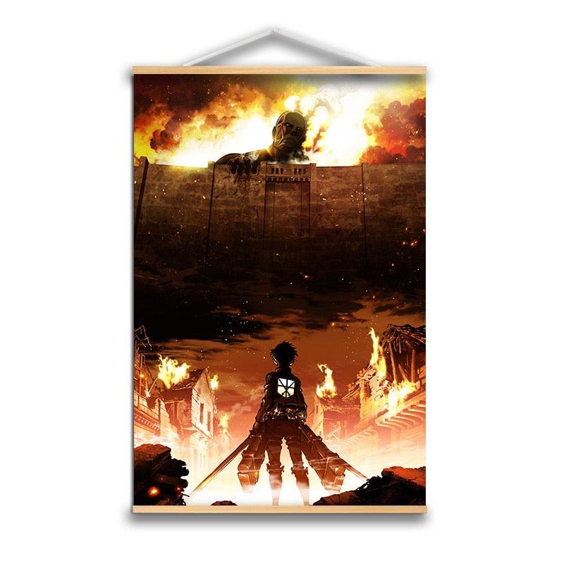 Attack on Titan Wall Scrolls - KUUMIKO